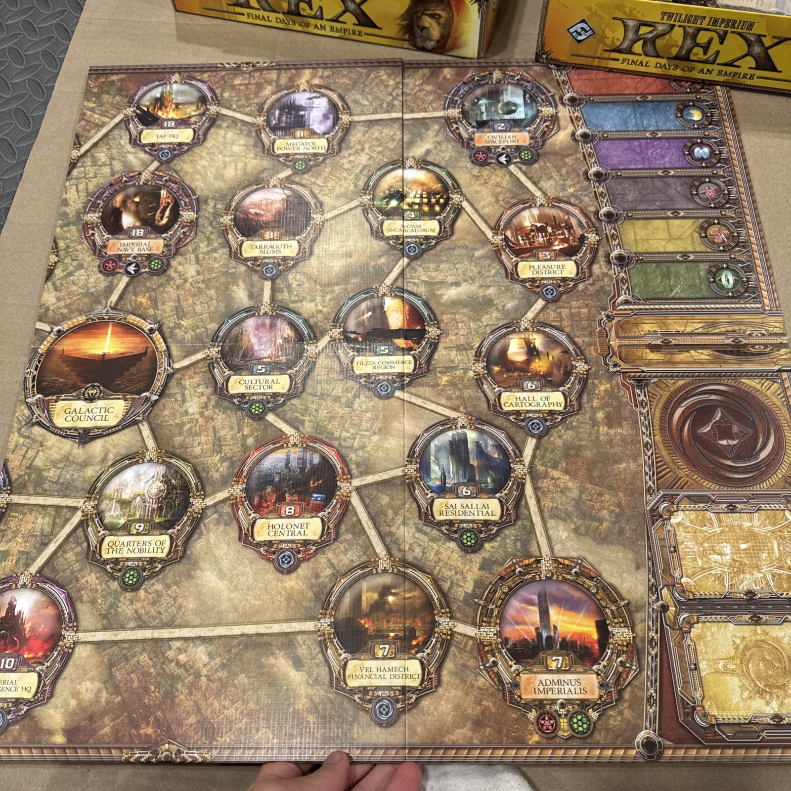 Twilight Imperium Rex Final Days of An Empire Board Game