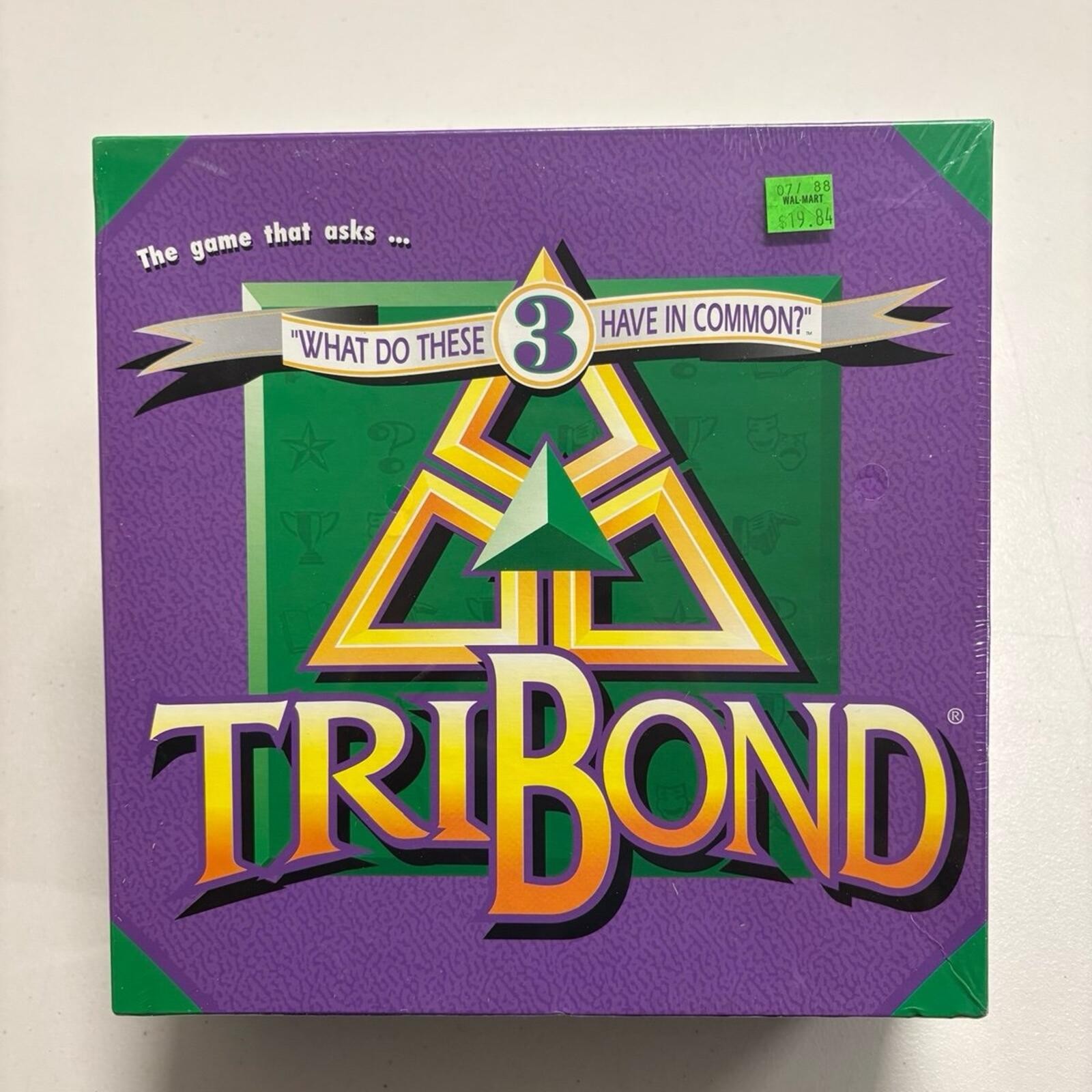 TriBond Board Game 1995 Patch Products Factory Sealed NEW Vintage