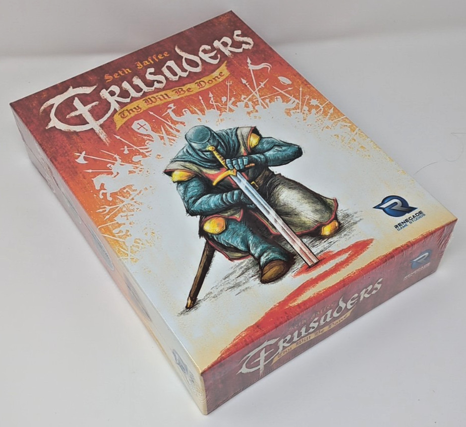 Crusaders Thy Will Be Done Board Game – NEW Sealed Renegade Games