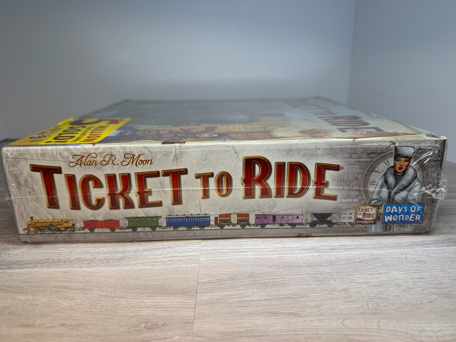 New Ticket to Ride Board Game, Sealed, but seal a bit torn, Strategy, Family