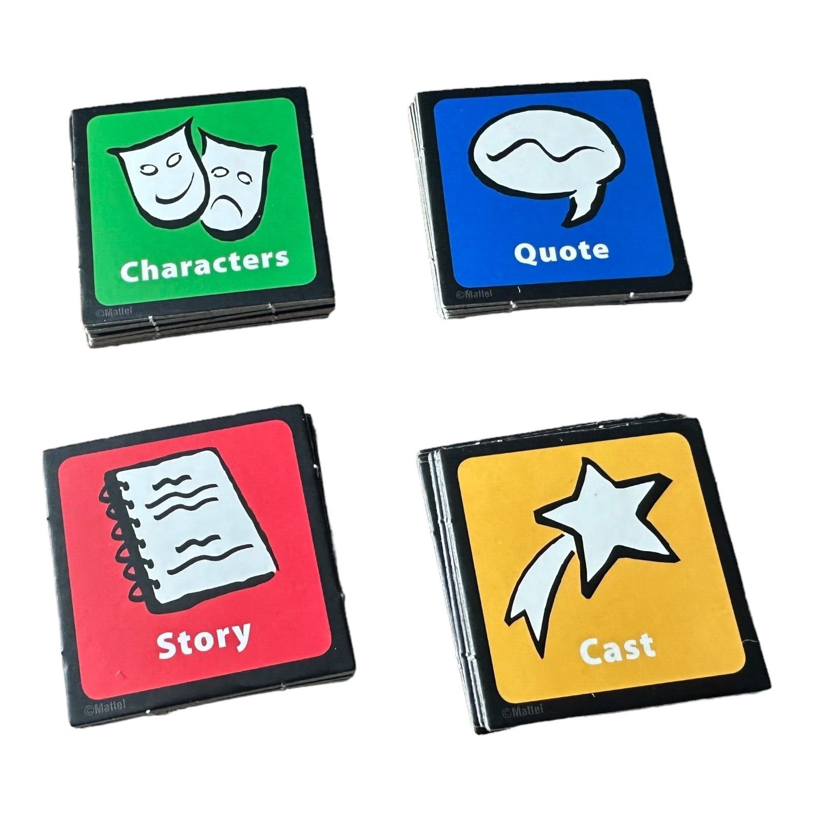 Mattel Games Pass The Popcorn! Trivia Card Game