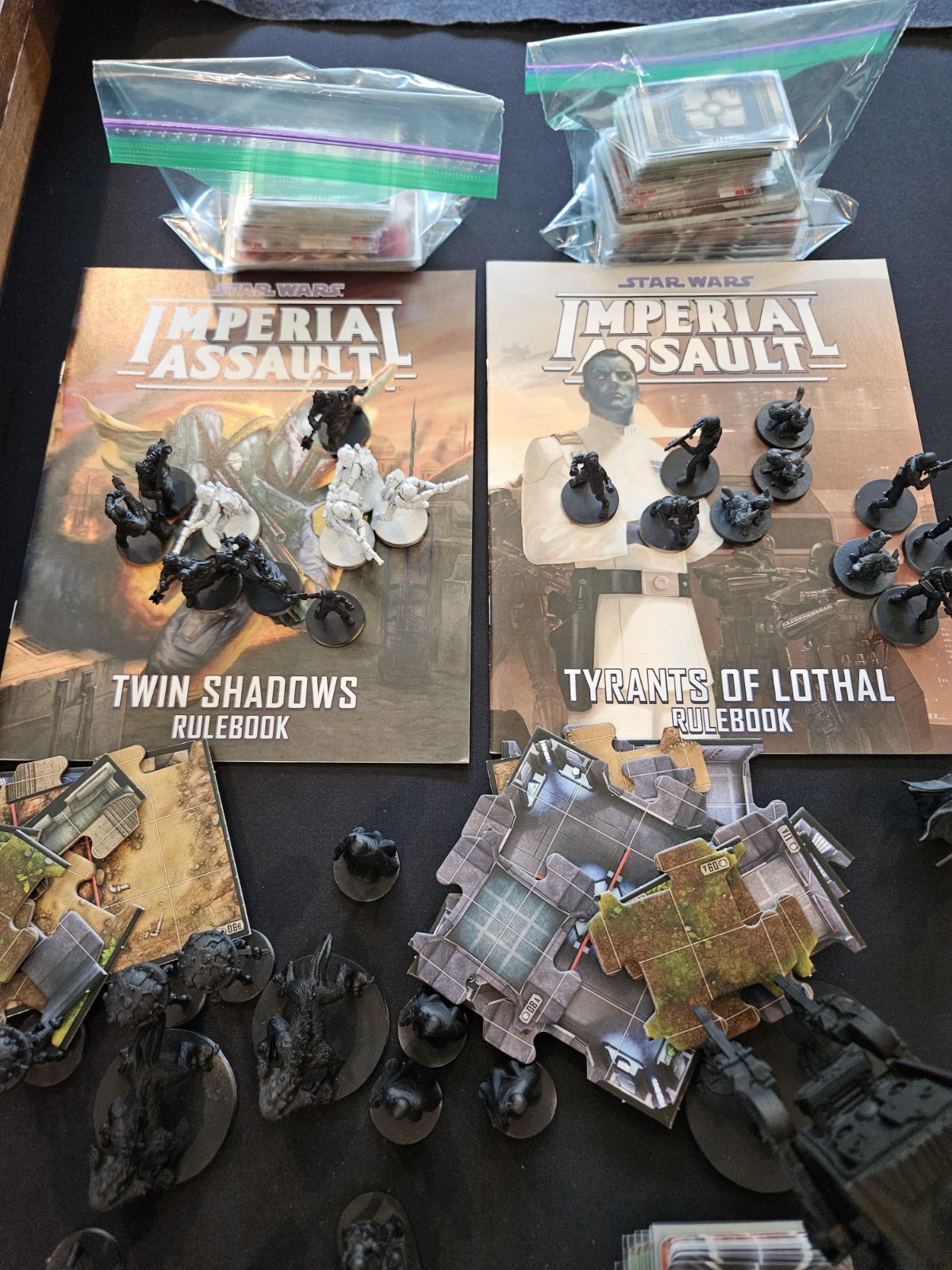 Imperial Assault Collection Twin Shadows Tyrants Of Lothal Hero And Villains Exp