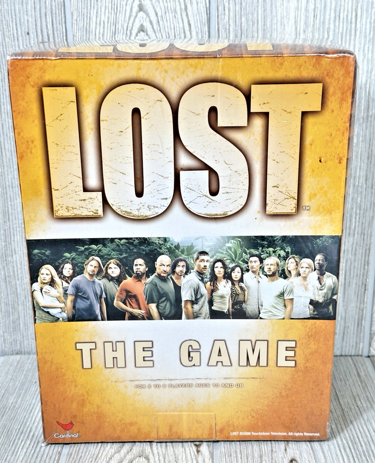 Lost The Game TV Show Board Game Mystery Tribe Victory Conflict Cardinal NEW