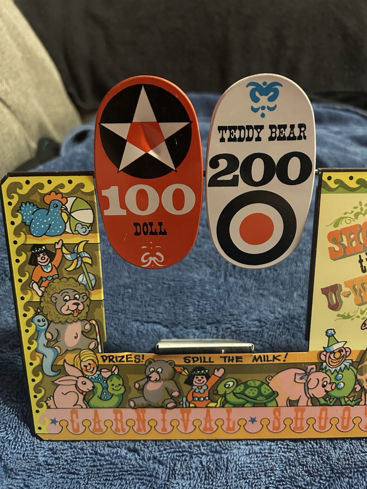 Ohio Art Shoot Till U-Win Carnival Shooting Target Game for Kids Ages 4-7