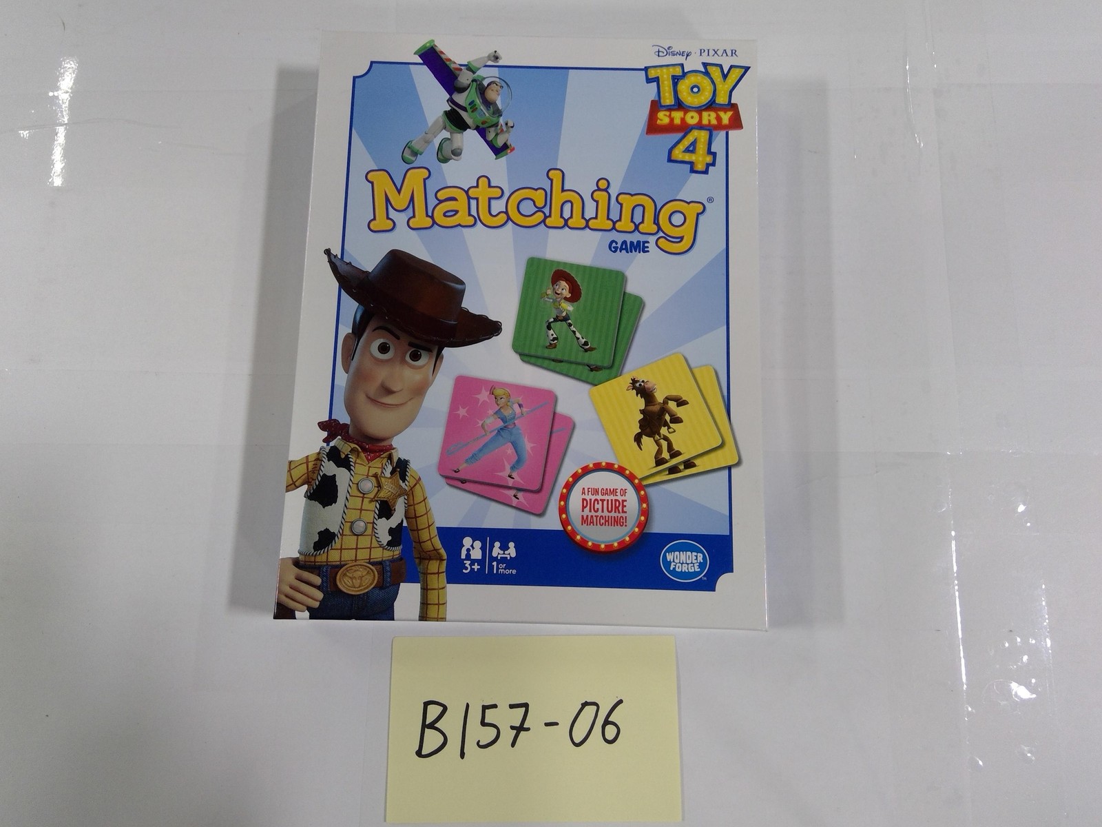 Wonder Forge Disney Pixar Toy Story 4 Matching Game 1+ Players 3+ New Sealed
