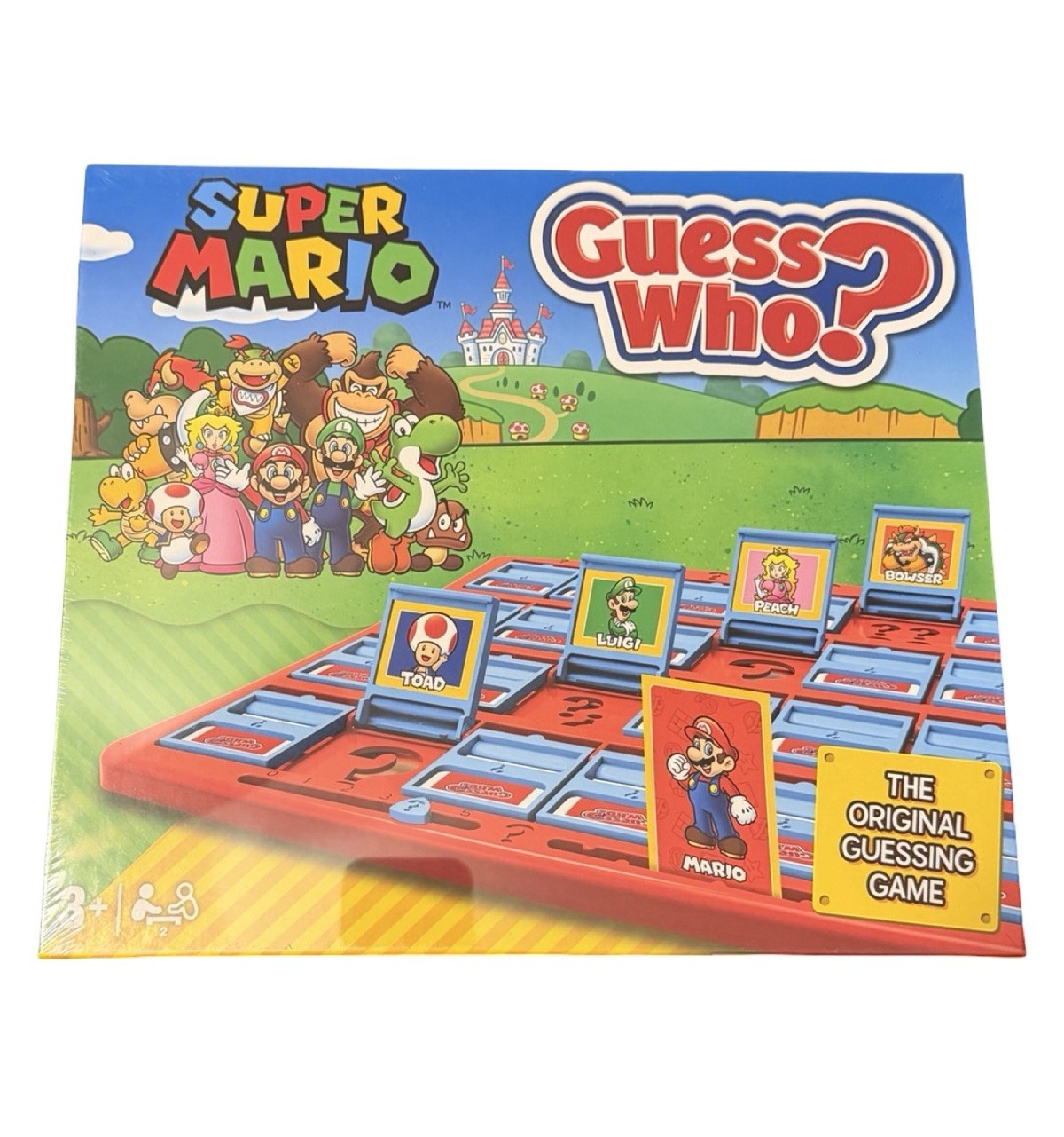 Guess Who? Super Mario Edition Fun Family Board Game Nintendo Yoshi NEW READ