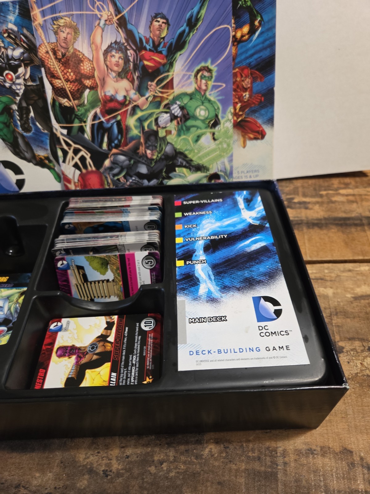 DC Comics Deck-Building Game Core Set – 100% Complete – Pre-owned