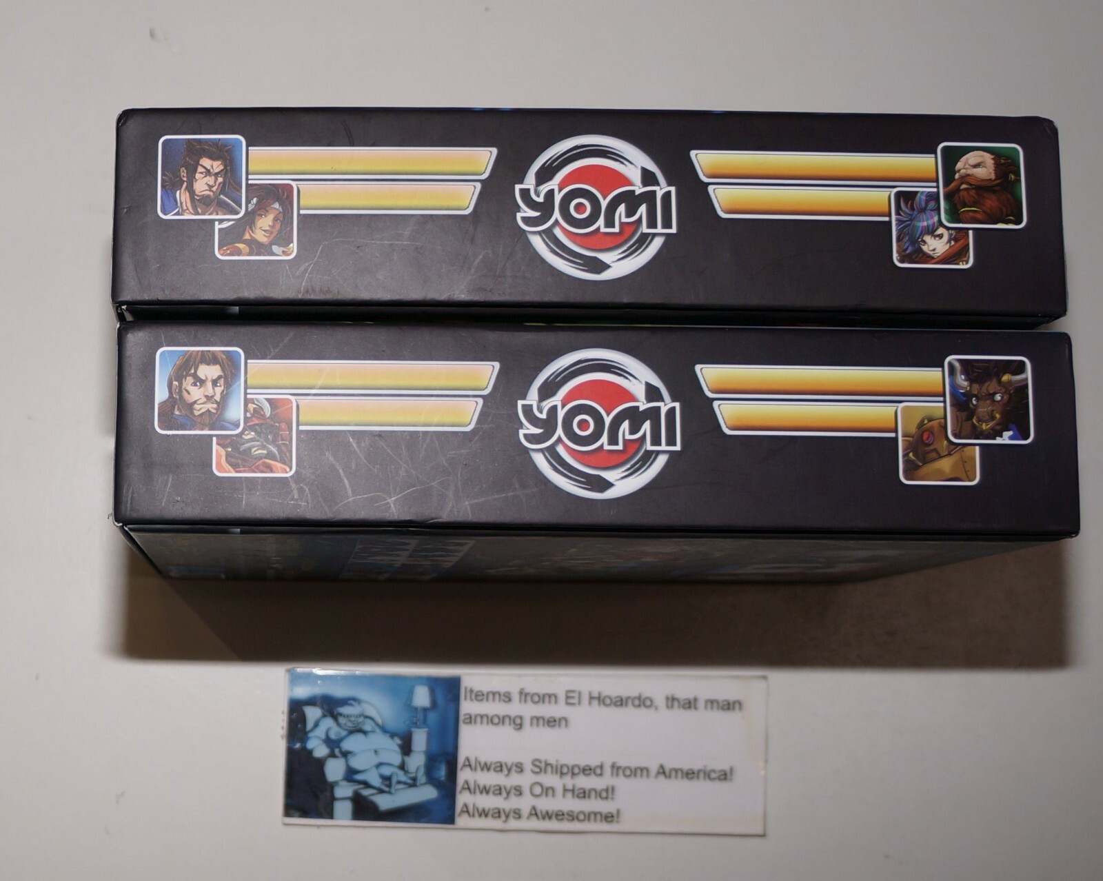 Yomi Round 1 And Round 2 Fighting Card Game Sirlin Games Used Good Condition