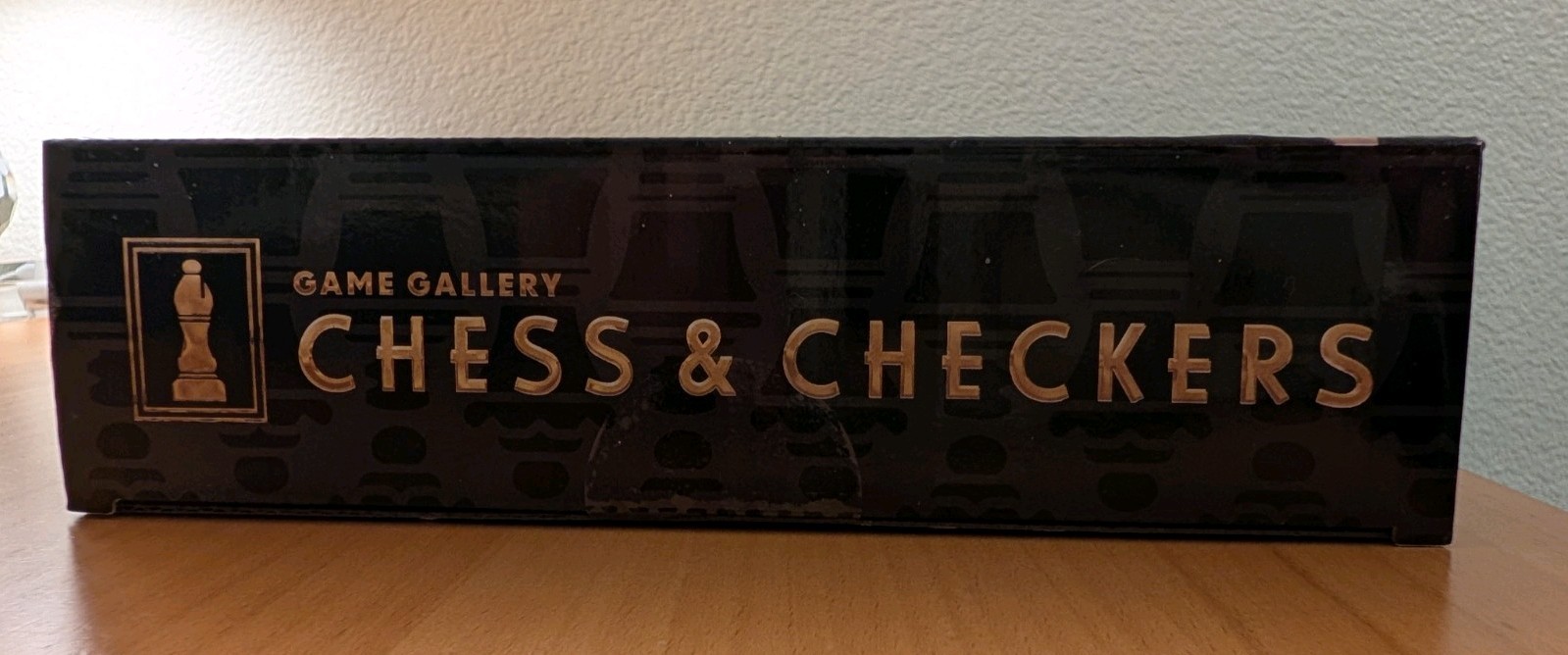 2-in-1 Chess & Checkers NIB Game Gallery By Spinmaster