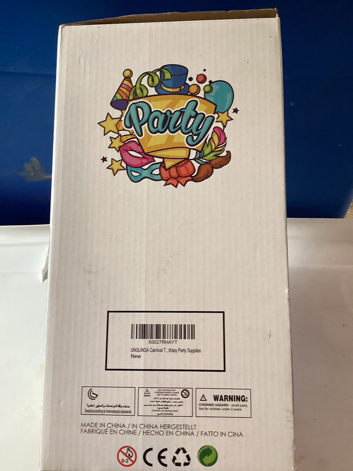 704-Unglinga brand “Kid’s Toy World” Carnival Clown Bag Toss Game New In Box