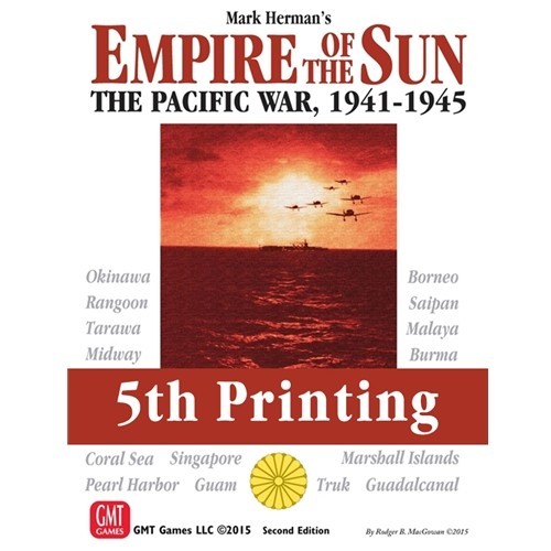 GMT: Empire of the Sun – The Pacific War, 1941-1945 – 5th Printing