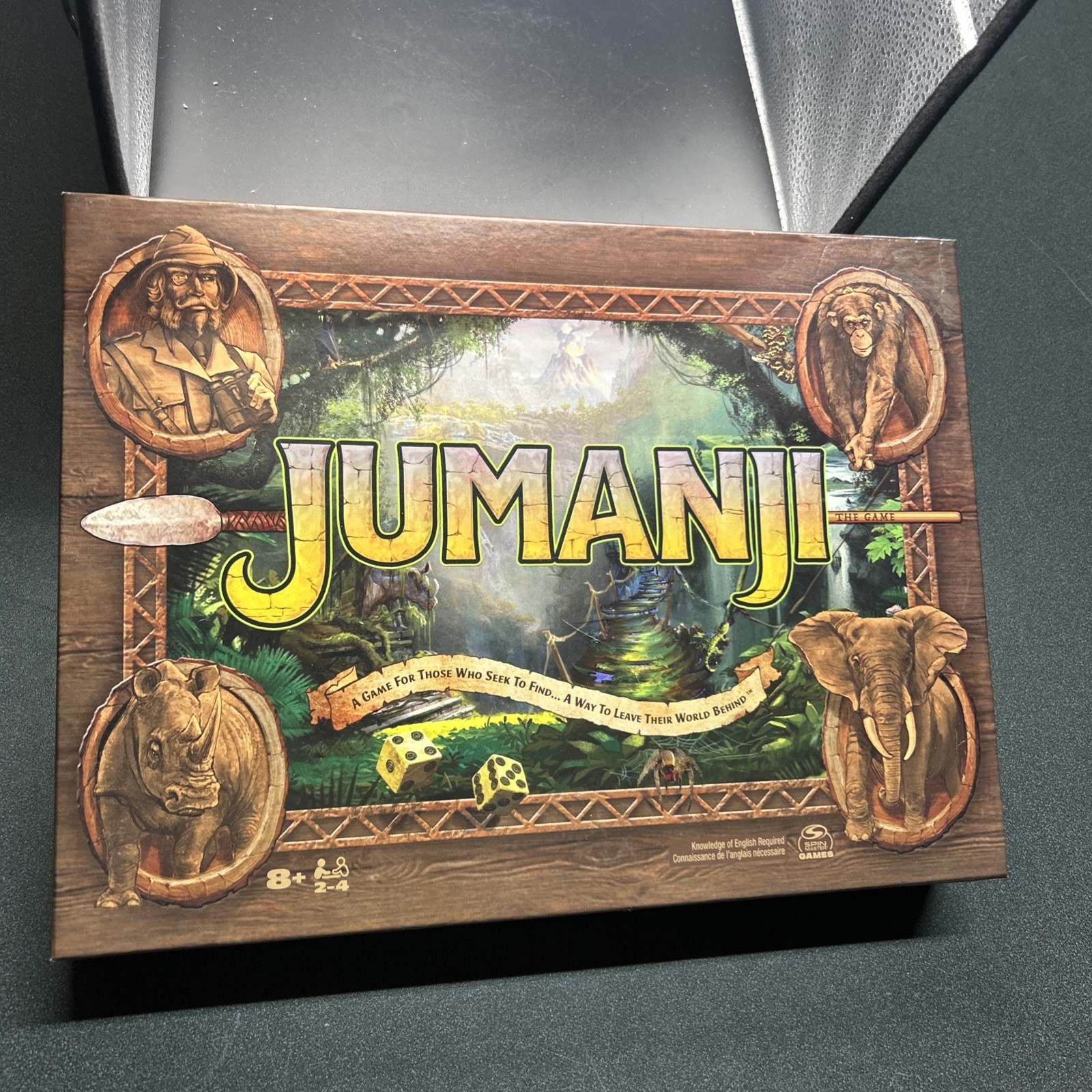 Spin Master Games Jumanji Adventure Board Game Complete