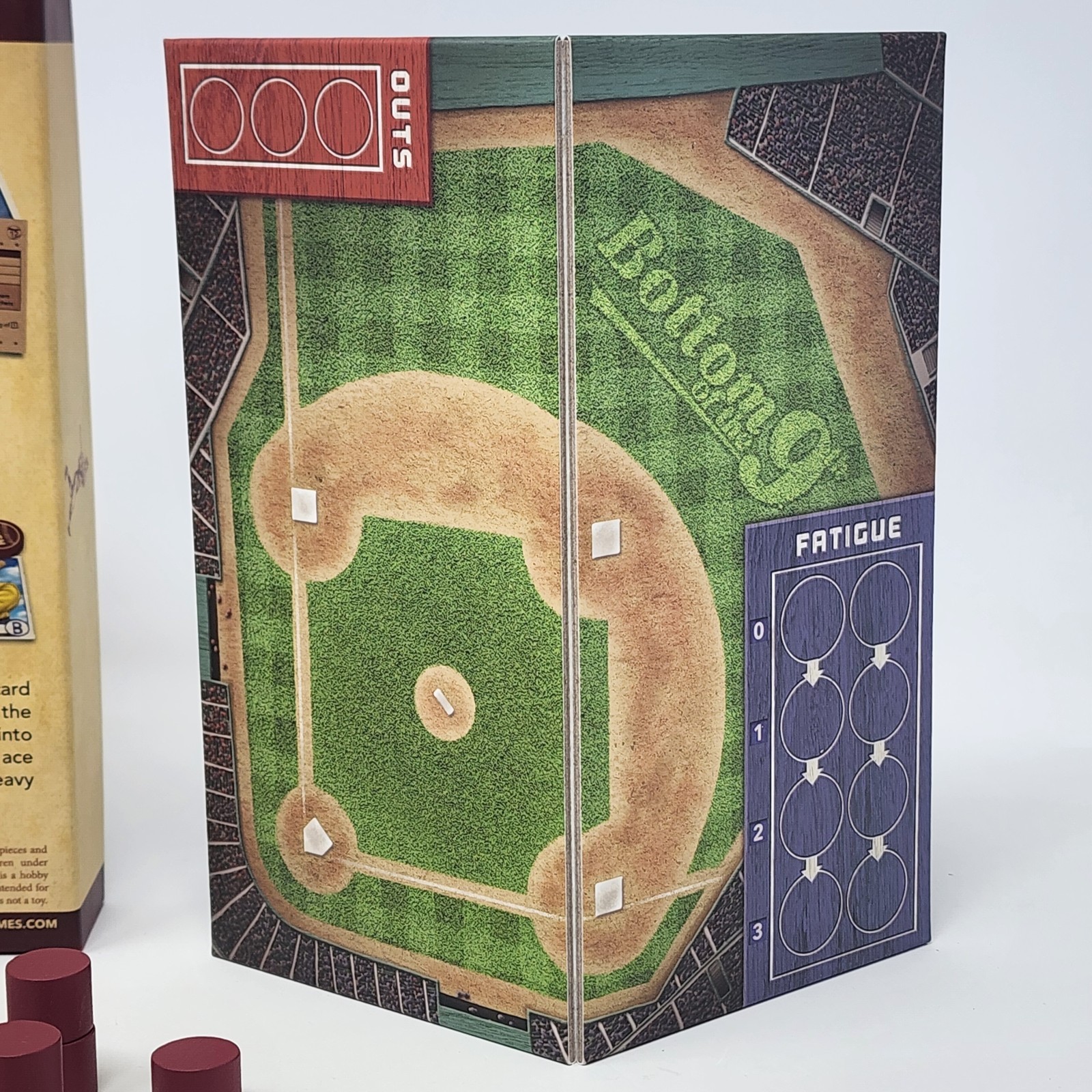 Bottom of the 9th Dice Hate Me Games 2016 2 Player Baseball Game Complete EX/NM