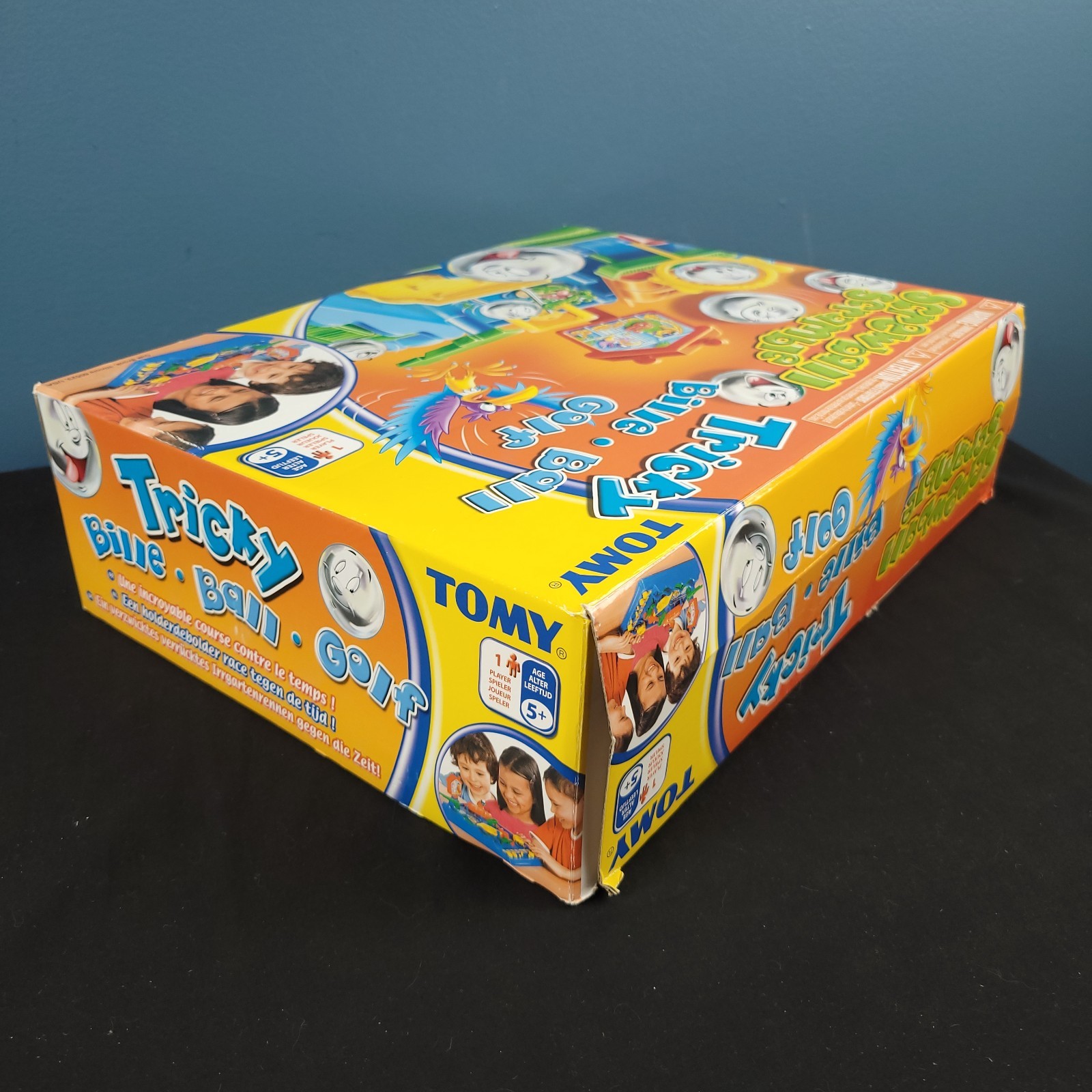 TOMY Screwball Scramble/Tricky Bille Classic Retro Action Board Game OPEN BOX