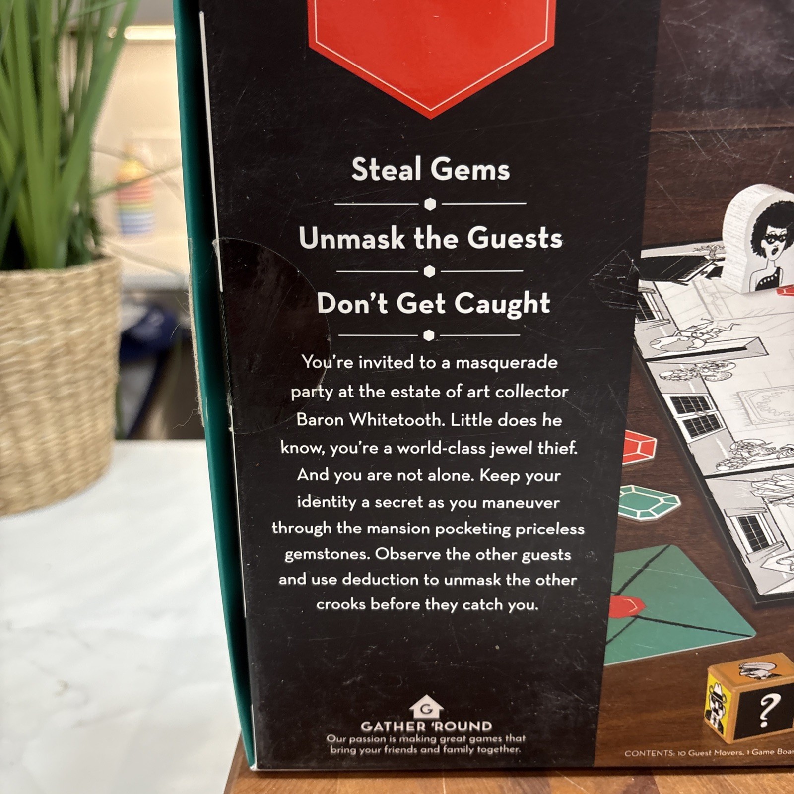 Suspicion- A Game of Secret Identity & Deduction Wonder Forge 10+ 2 to 6 player