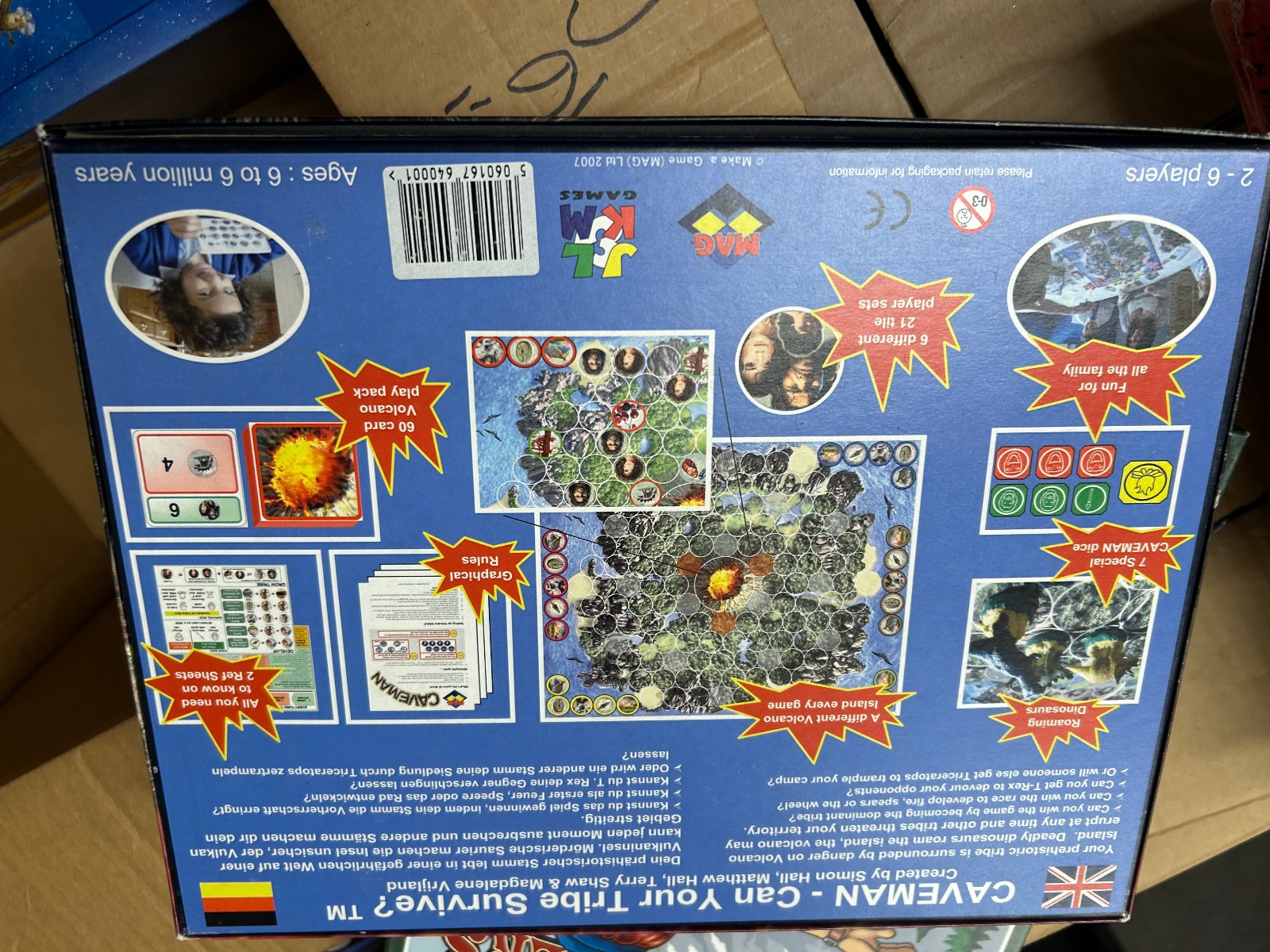 Lot of 5 – Board Game Australia, Police Precinct, Fast Flowing Forest Fellers