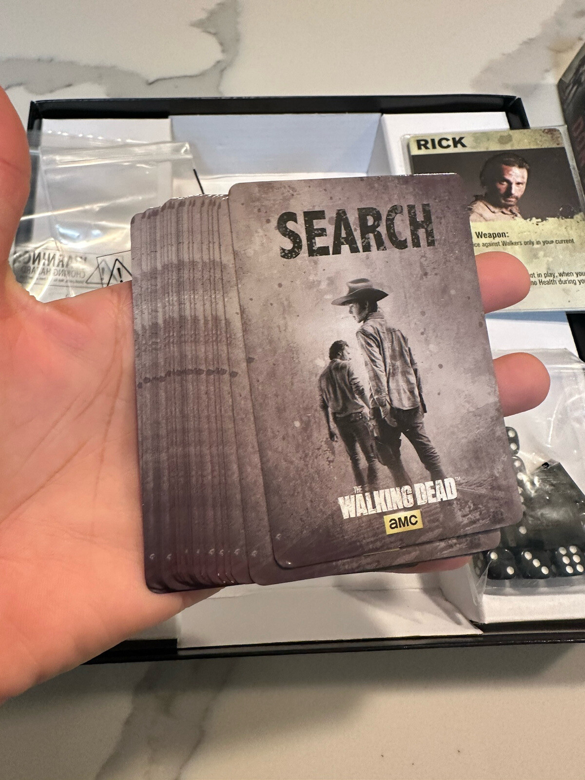 AMC The Walking Dead Don’t Look Back Dice Board Game
