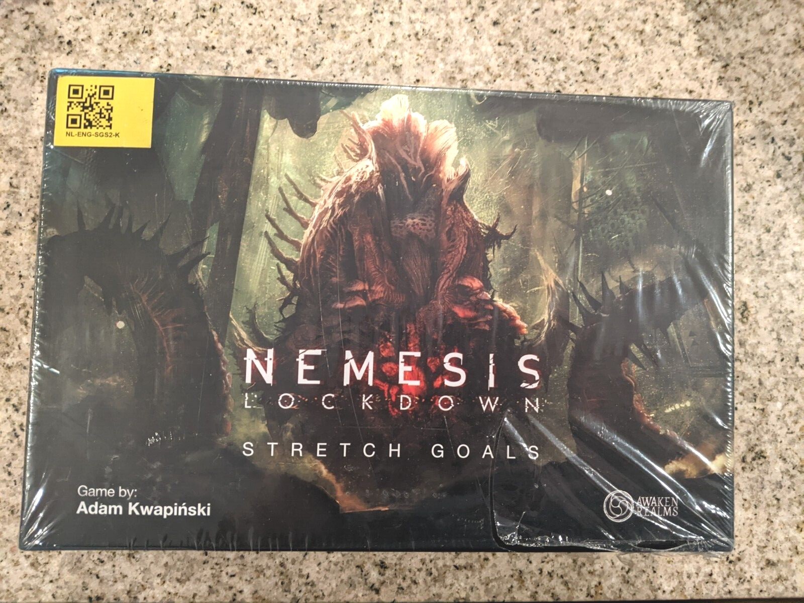 Nemesis Lockdown STRETCH GOALS BOX Board Game Awaken Realms SEALED !!
