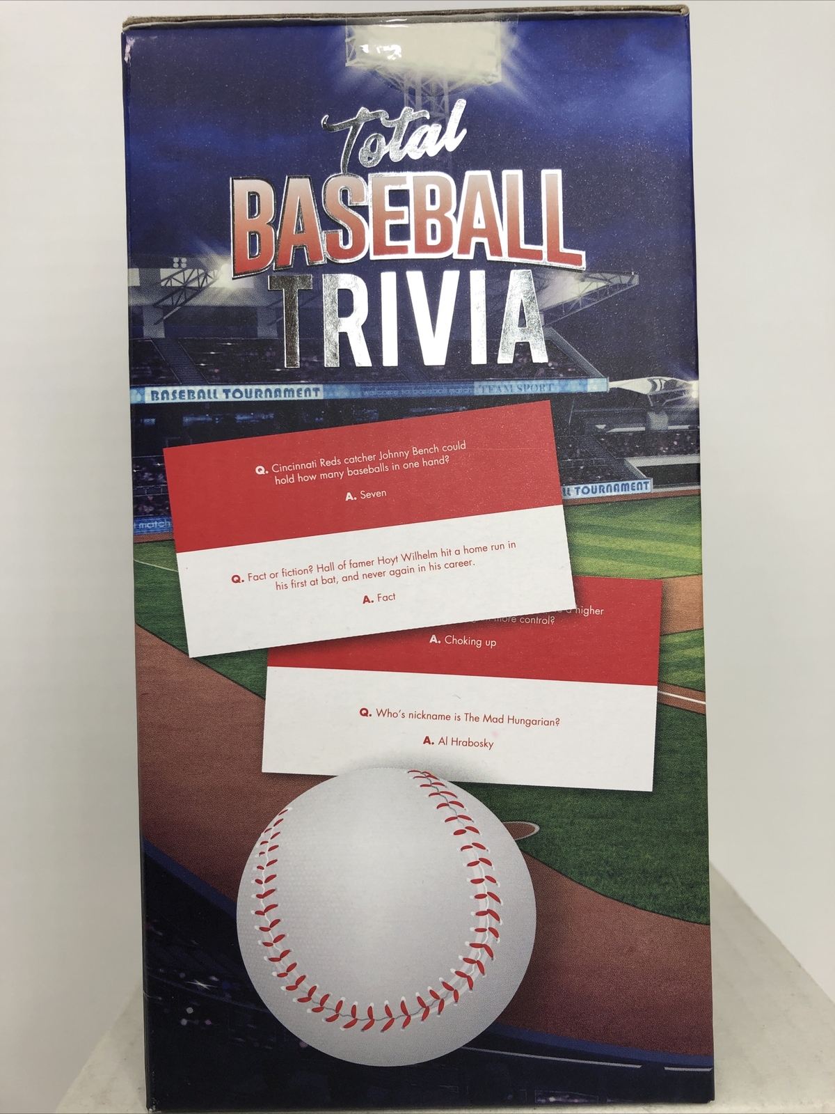 Baseball Trivia Game 300 Questions Everything Baseball ~ Damaged Box See 3rd Pic