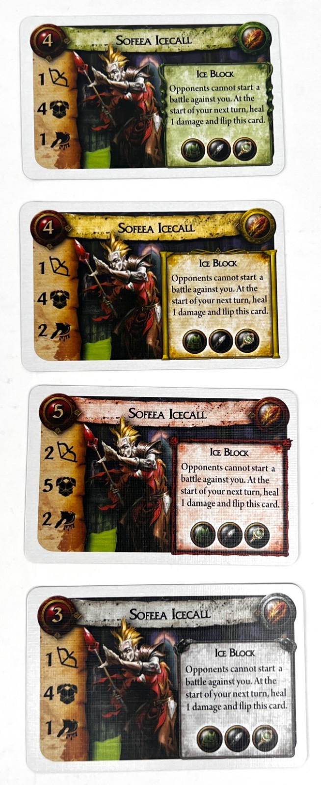 2008 World of Warcraft The Adventure Board Game Character Card Lot of 27