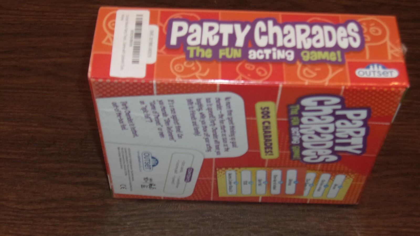 NIB 2019 Party Charades The Fun Acting Game By Outset 500 Charades
