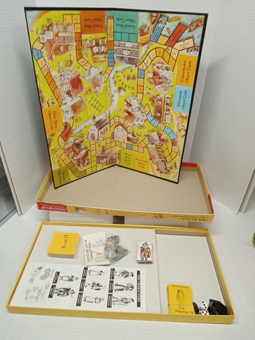 Made For Trade A Game of Early American Life Complete 1993 Aristoplay