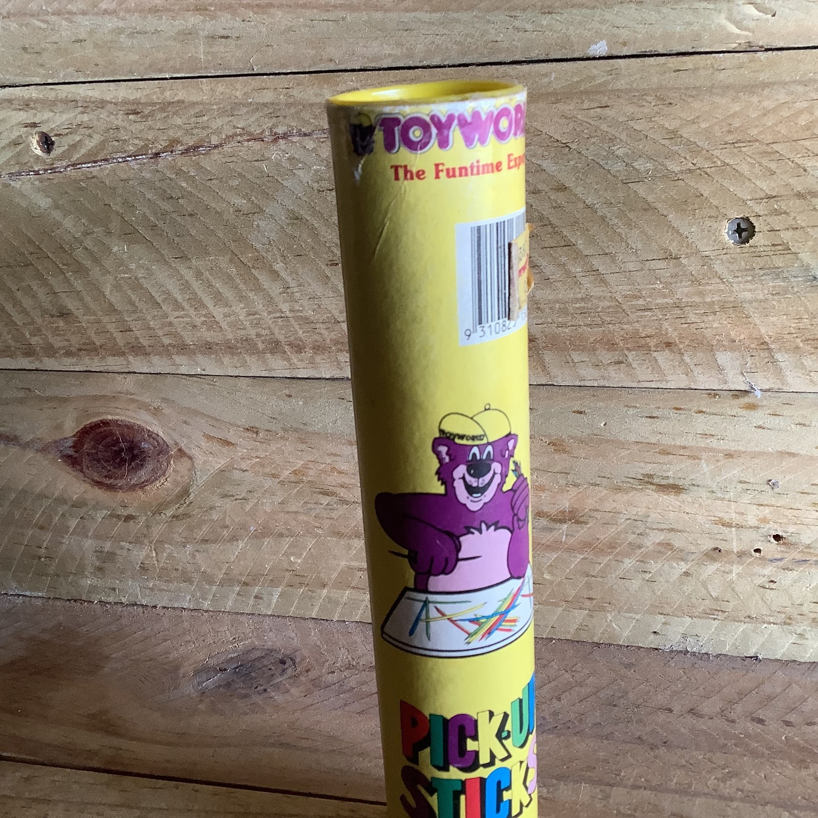 TOY WORLD VINTAGE BRANDED PICKUP STICKS – VINTAGE SET in ORIGINAL BOX