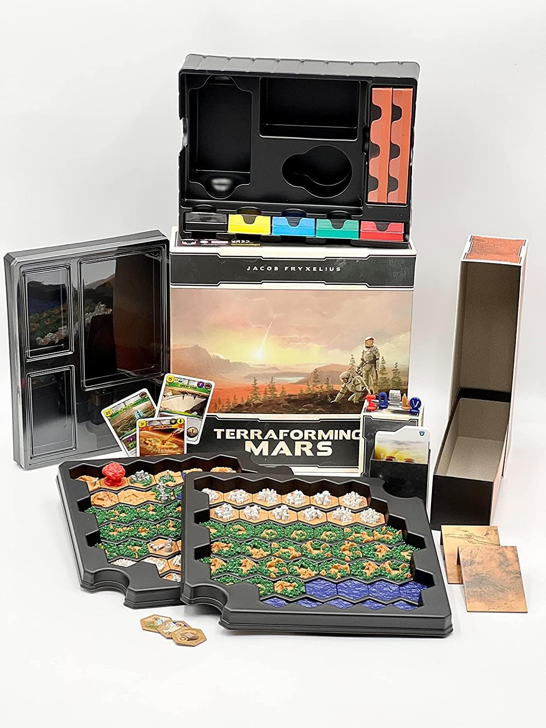 Terraforming Mars Big Box – 90+ Tiles, Markers & Storage for Strategy Games