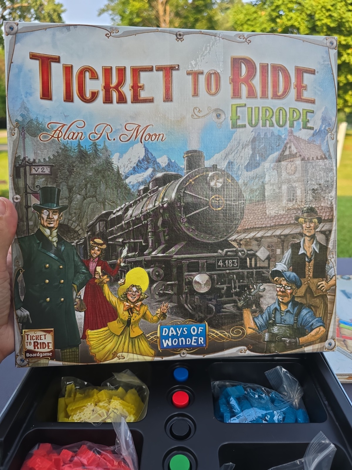 Days of Wonder Ticket to Ride Europe Board Game COMPLETE!