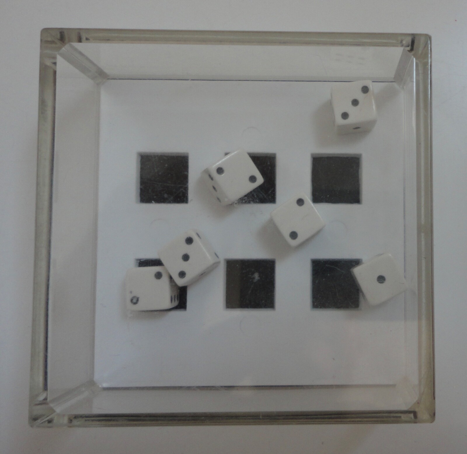 Vintage 1974 Romany Puzzle Self Contained Dice Game 1970s