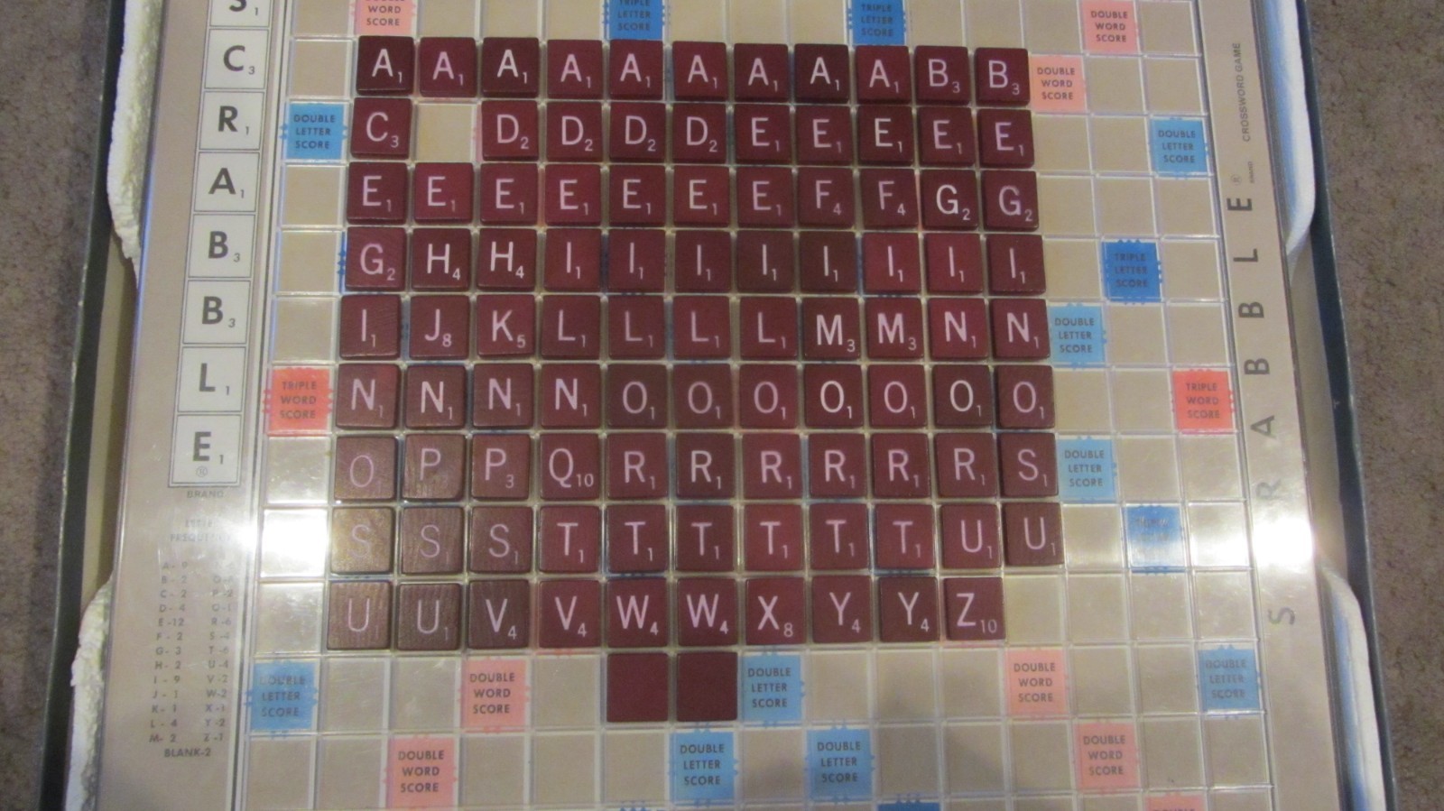 Vintage Scrabble Crossword Game Deluxe Edition Turntable Selchow & Righter 1977