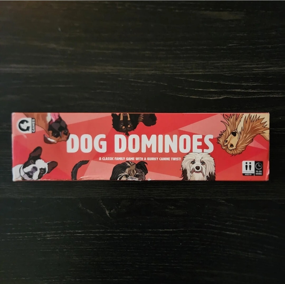 Ginger Fox Dog Themed Dominoes – Match Pairs of Pooches to Become Top Dog New