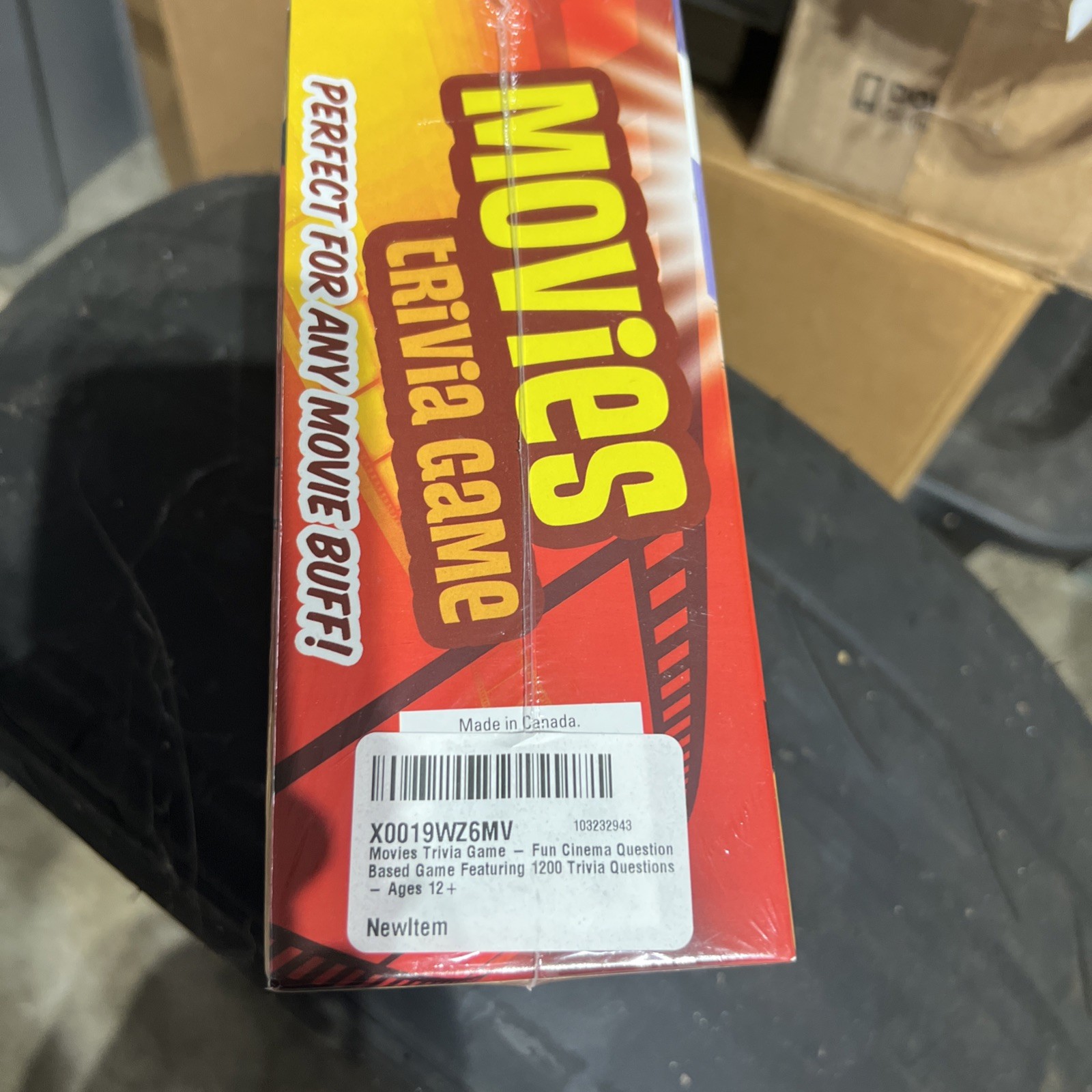 Movies Trivia Game by Outset New Sealed Perfect For Movie Buffs