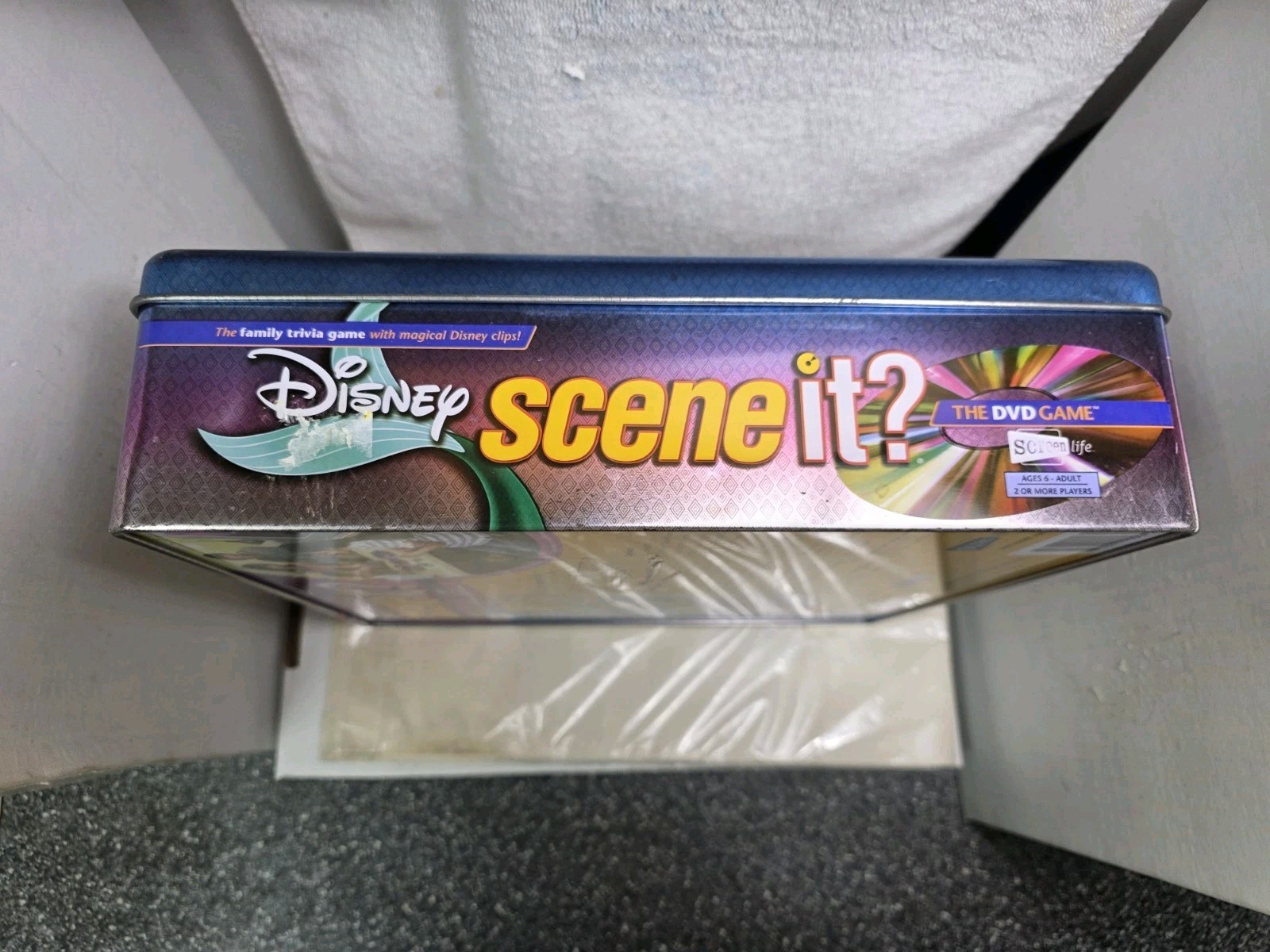 Screenlife 2004 Mattel Disney Scene It? In Metal Collectible Case( Complete)