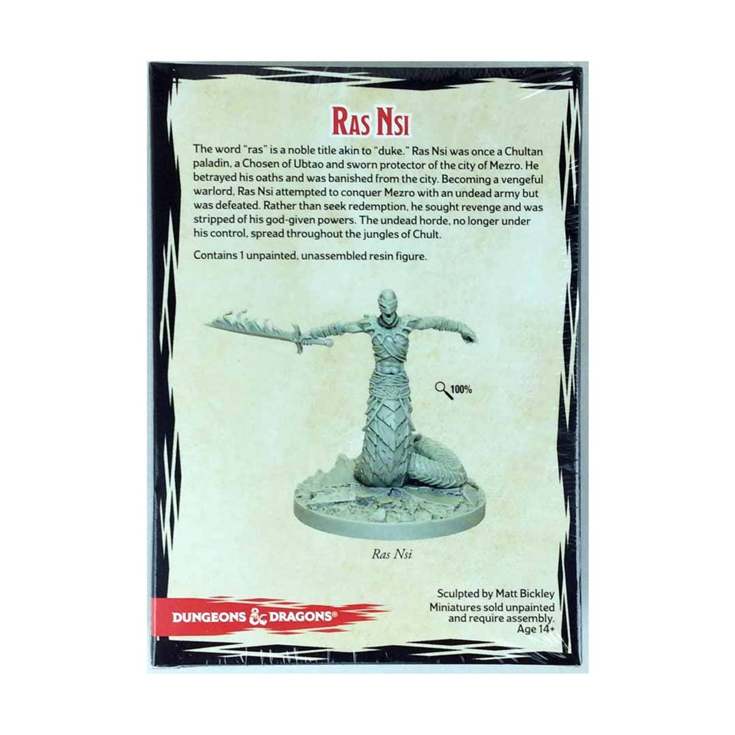 Gale Force Nine Dungeons & Dragons- Tomb of Annihilation Ras Nsi (1 fig), Mul…