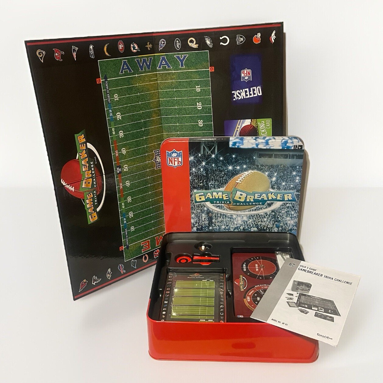 Excalibur 2007 Game Breaker Trivia Challenge NFL Collector’s Tin Complete