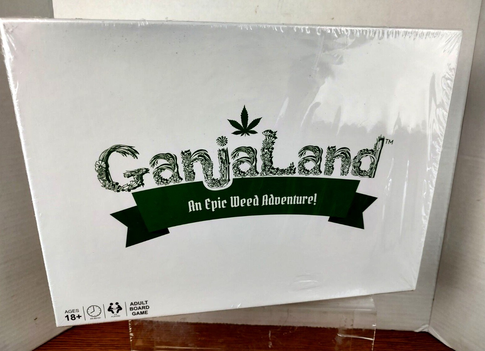 Ganjaland Novelty Adult “An Epic Adventure to a Magical Place Board Game NIP