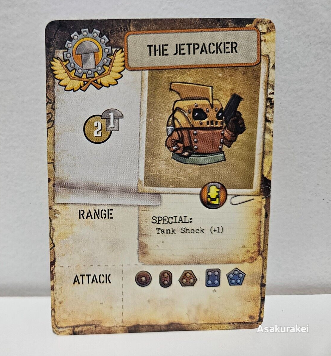 Rivet Wars – The Jetpacker (Plug) w/ Card