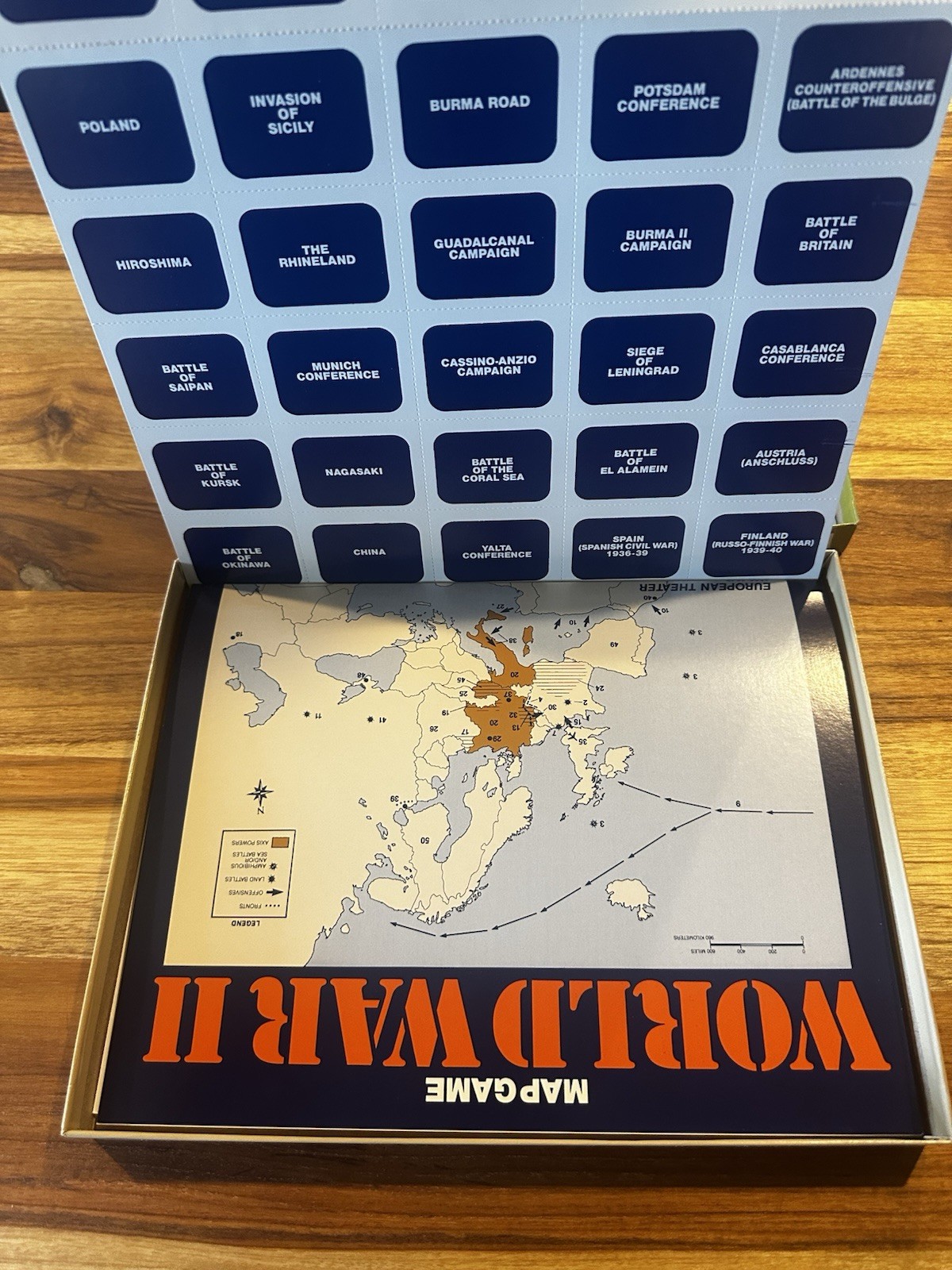 World War II Board Game Learning Games Commemorative Years Edition EMA Age 8+