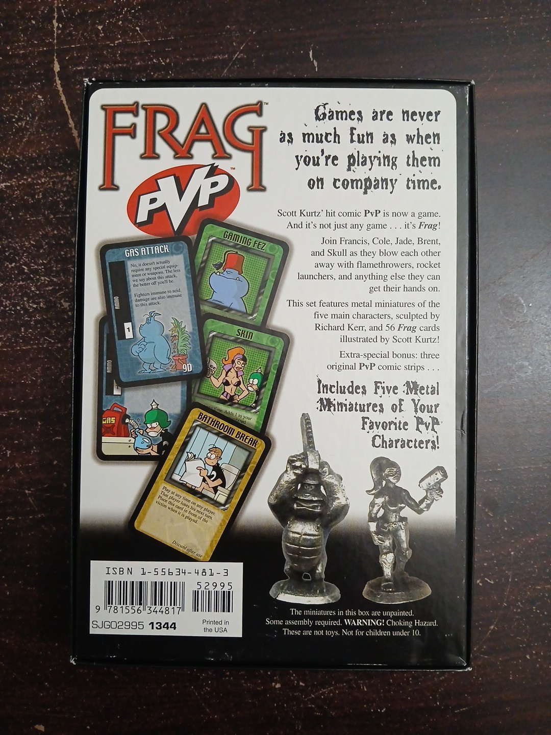 Frag PvP Steve Jackson Games Open Used