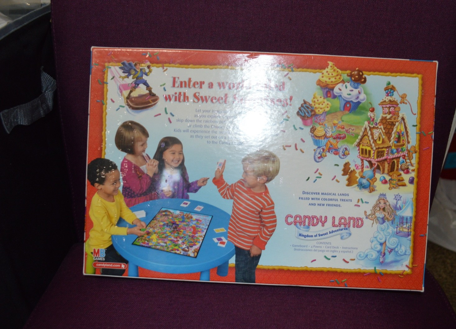 Candy Land Kingdom Of Sweet Adventures Board Game ~ Sealed ~ New