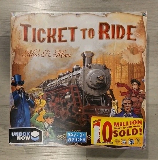 Ticket To Ride 15th Anniversary Edition Special Edition Days Of Wonder (Sealed)