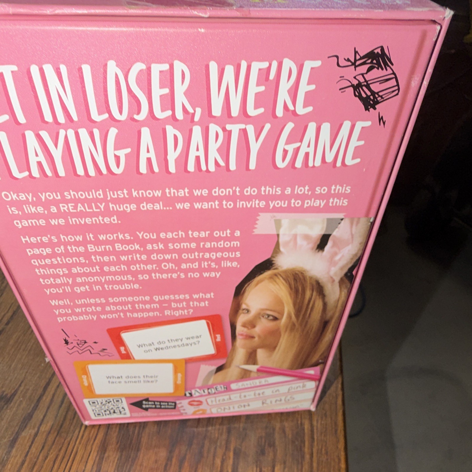 Big Potato Games Burn Book Mean Girls Party Game, Ages 14+ 4+ Players