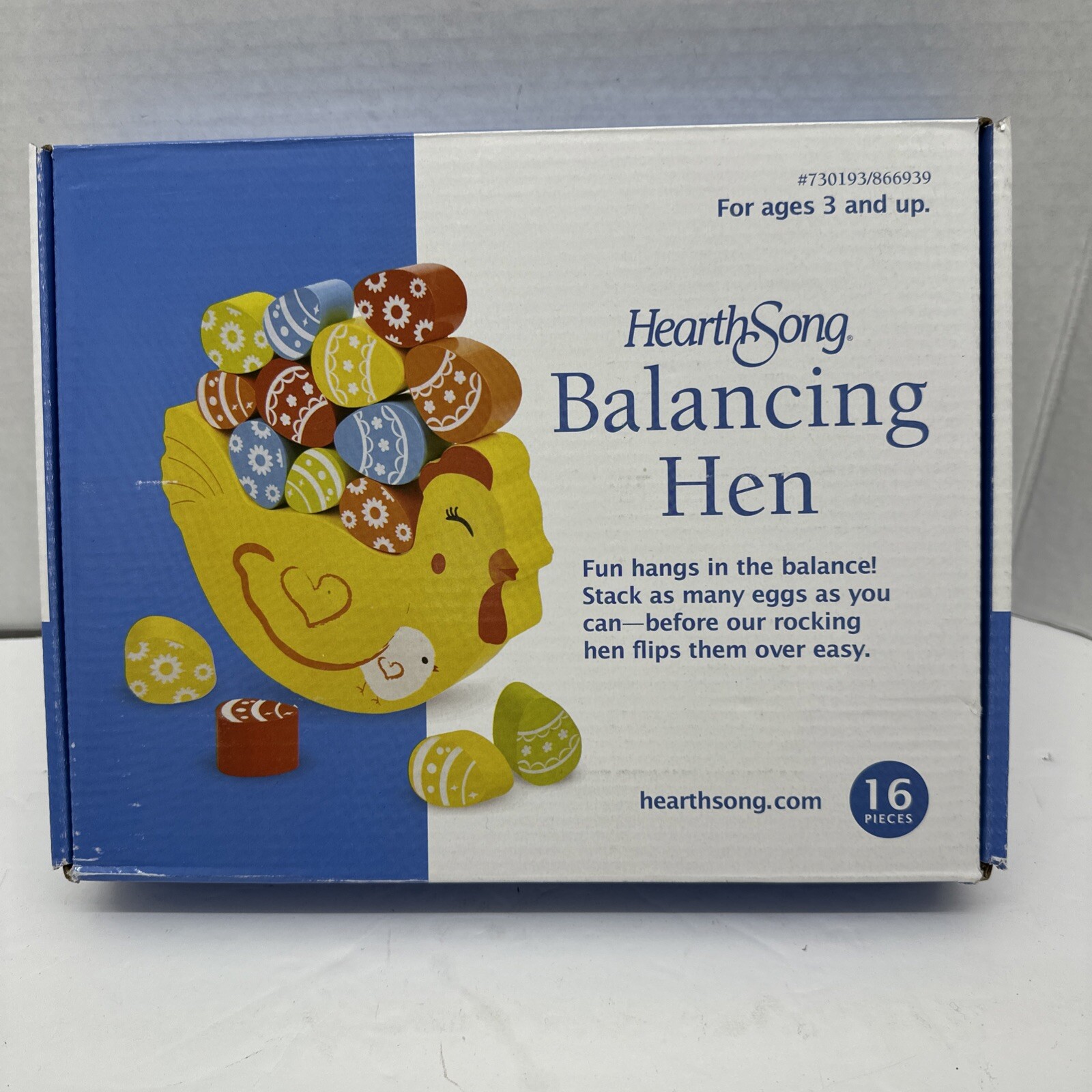 Balancing Hen Game Hearth Song Family Strategy Wood 2014