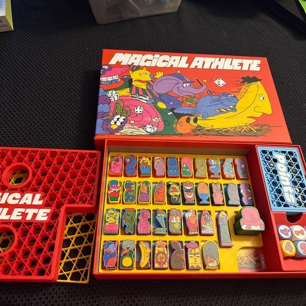 Insert for Magical Athlete | 3D Printed Board Game Organizer