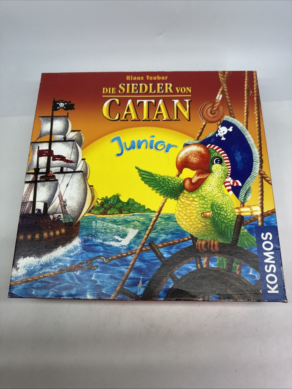 Brettspiel,Kinder,Die Siedler Von Catan Junior,gebraucht,Vintage,Komplett,Kosmos