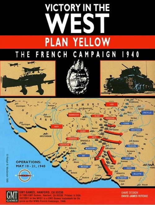 NEW Victory in the West France 1940 GMT WWII Plan Yellow Alternate History GSHF3