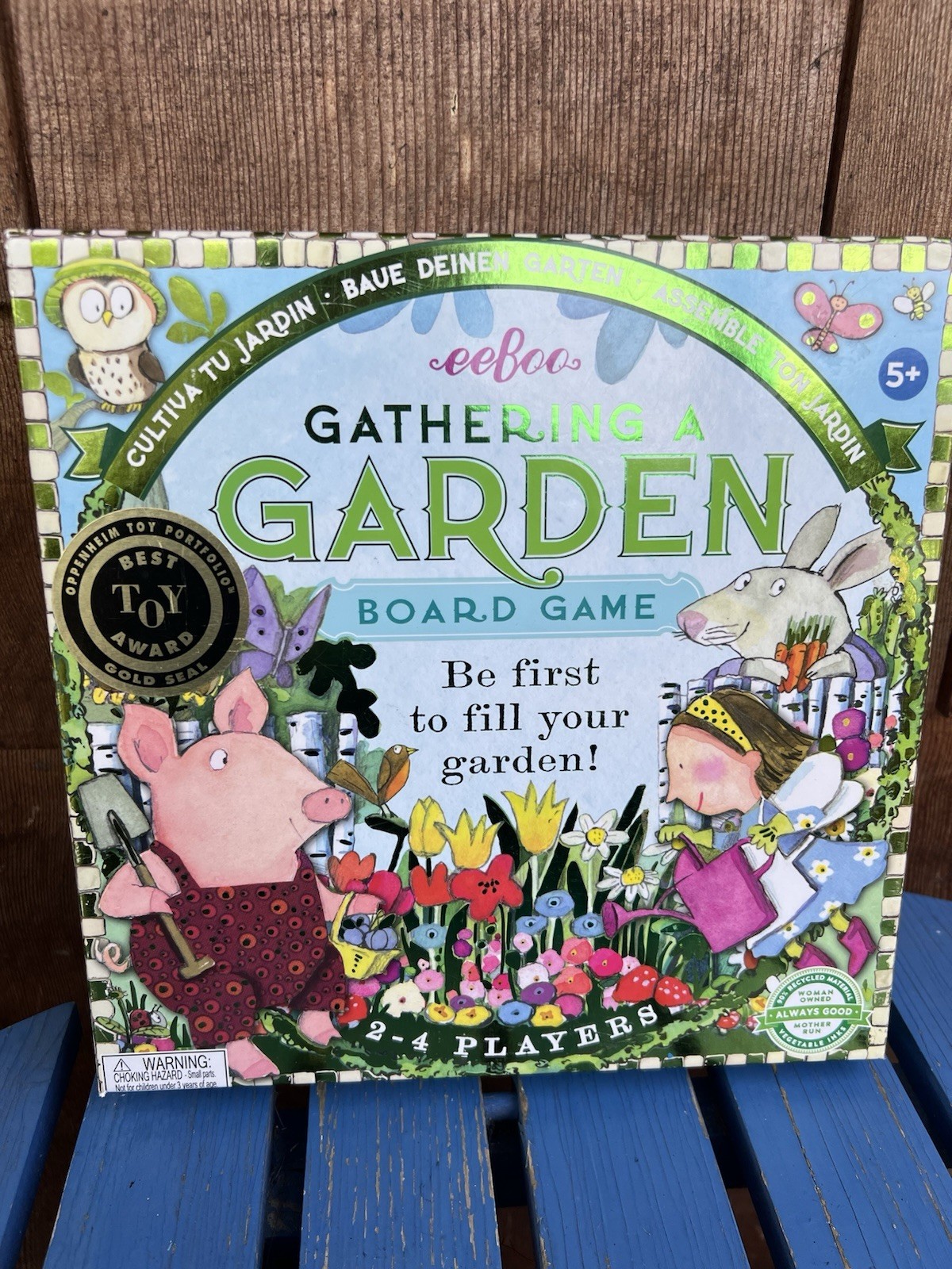 Gathering a Garden Board Game for Kids -eeBoo