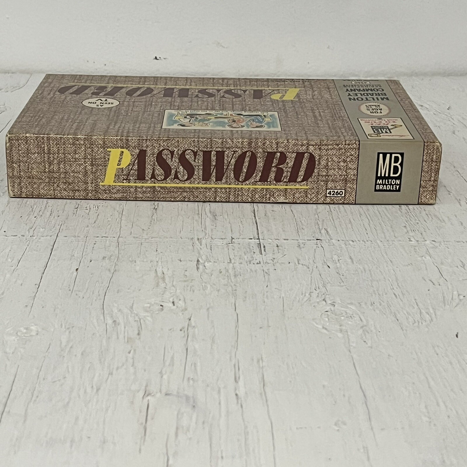Vintage 1962 Password As Seen on TV #4260 by Milton Bradley – Made in USA