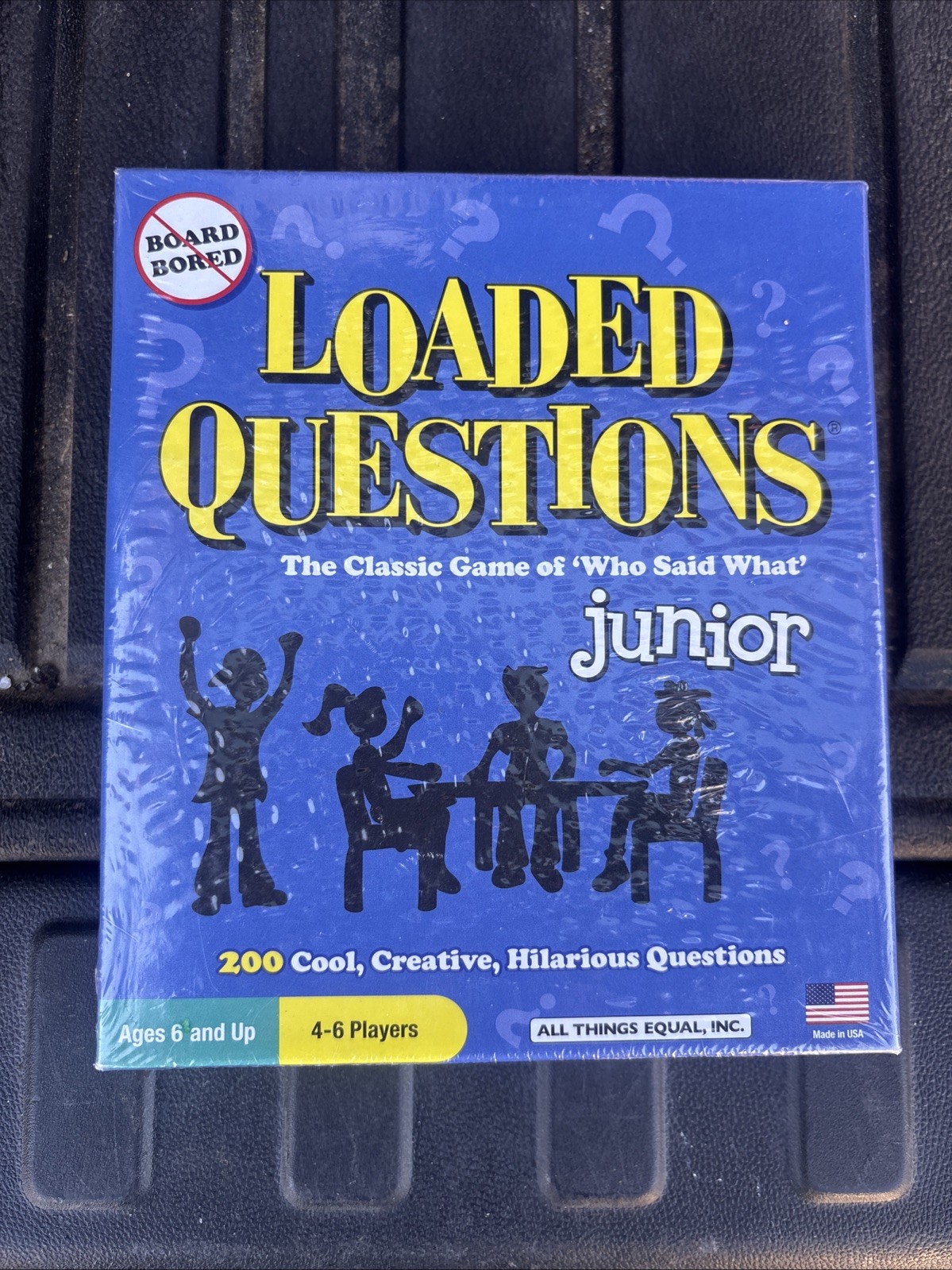 Loaded Questions Junior Ages 6+, 4-6 Players Game Of Who Said What